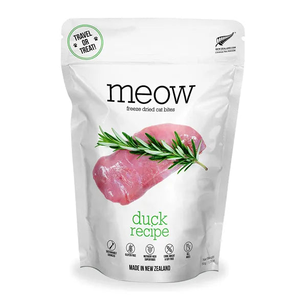 MEOW Freeze Dried Cat Food - Duck